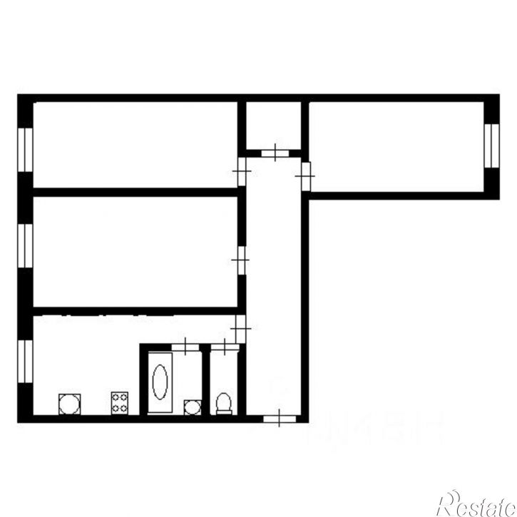 3-комн квартира улица Ленина, 42,  д. 42