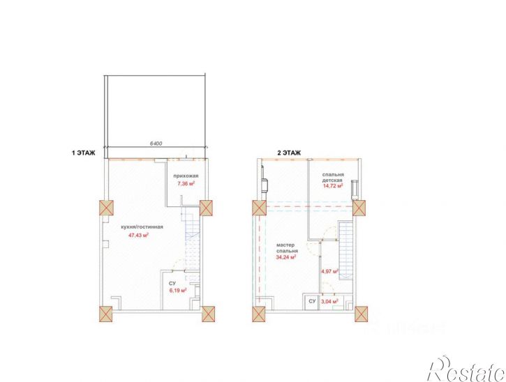 3-комн квартира ул Прибрежная, 7,  д. 7