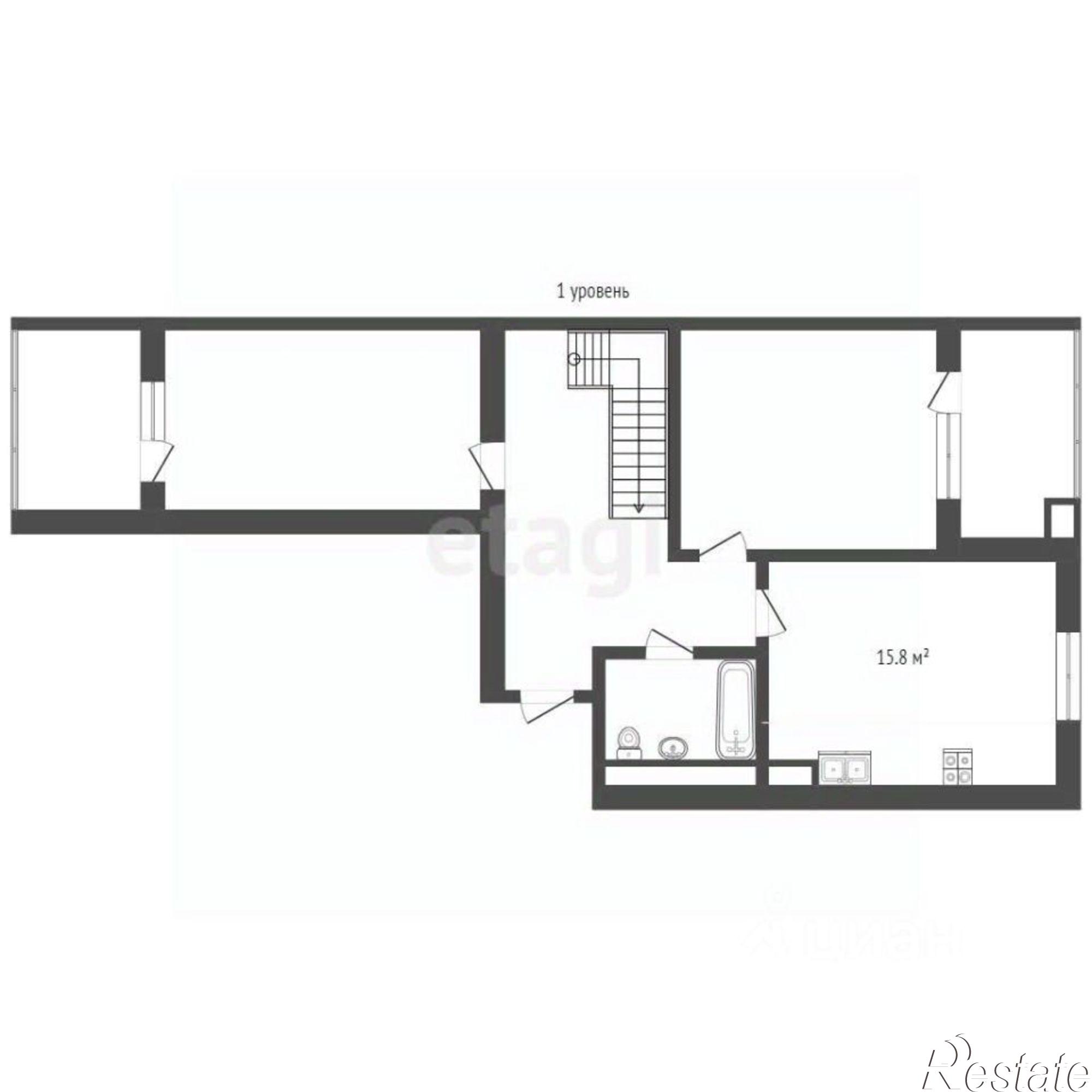 Купить квартиру за 24 000 000 рублей на ул Заречная, 2