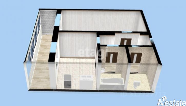 1-комн квартира ул Ламбатская, 2е,  д. 2е