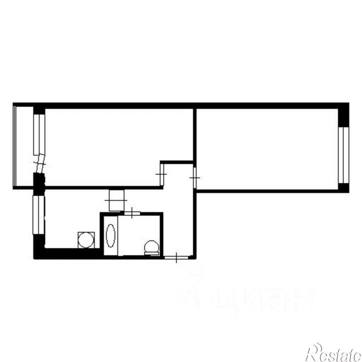 2-комн квартира ул Ялтинская, 11,  д. 11