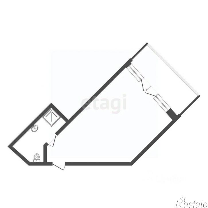 1-комн квартира ул Васильченко, 6в,  д. 6в