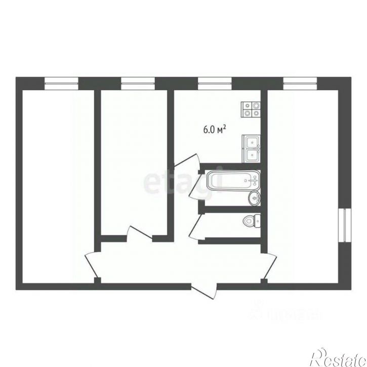 3-комн квартира ул Ялтинская, 11,  д. 11