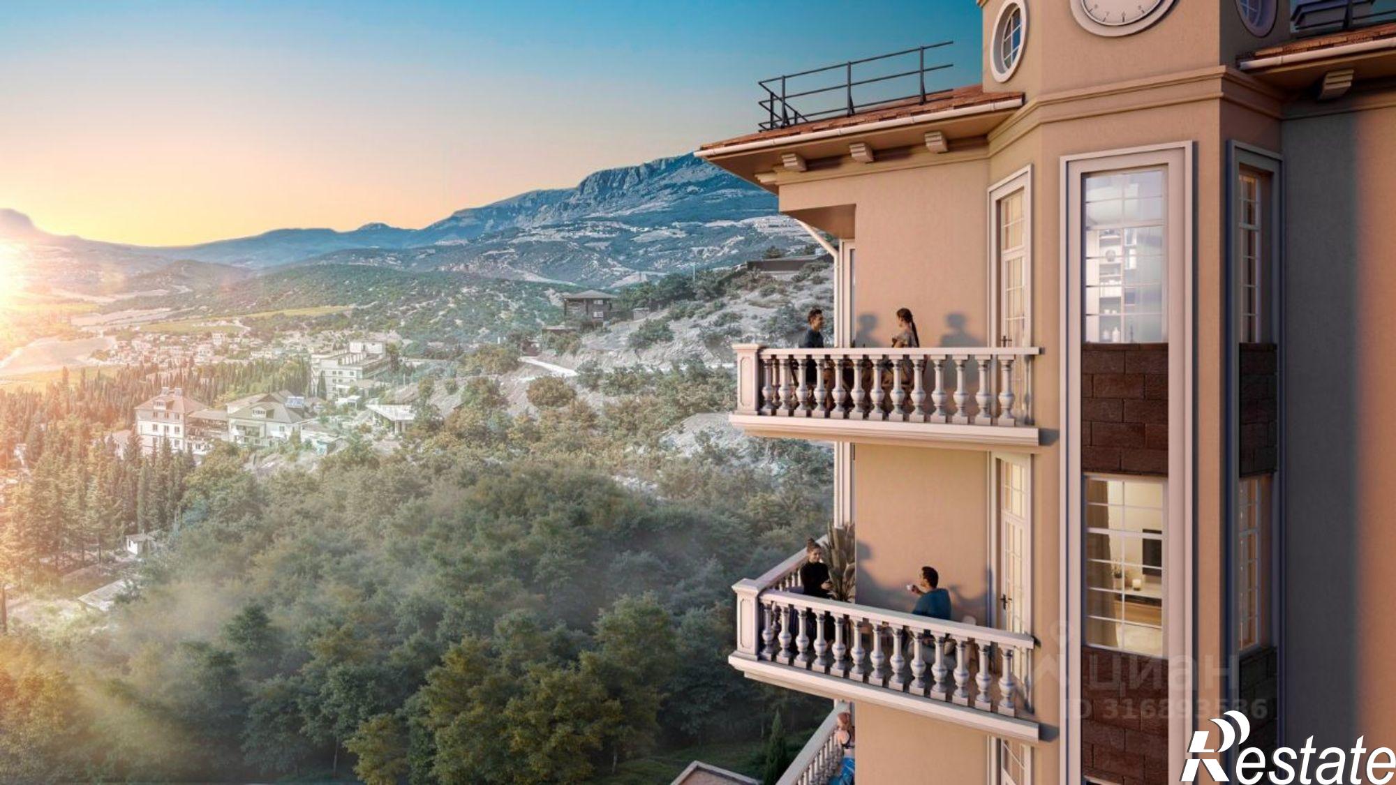 Купить квартиру за 13 065 000 рублей на городской округ Алушта