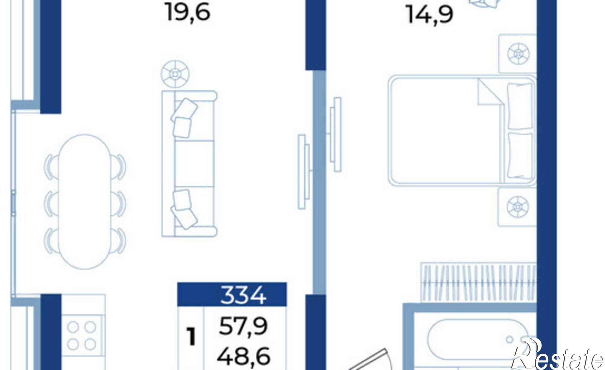 Купить квартиру за 28 644 900 рублей на ул Октябрьская, 10