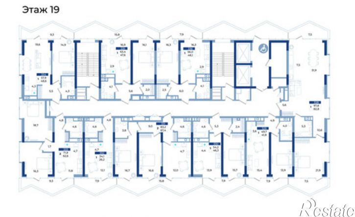 1-комн квартира в новом доме ул Октябрьская, 10,  д. 10