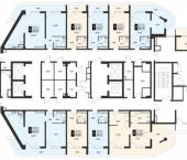 1-комн, 51 кв м, этаж 12/14 Пограничный пер, 2г