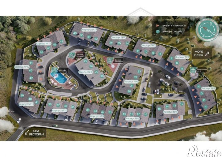 2-комн квартира в новом доме Сусловой ул, 2к4