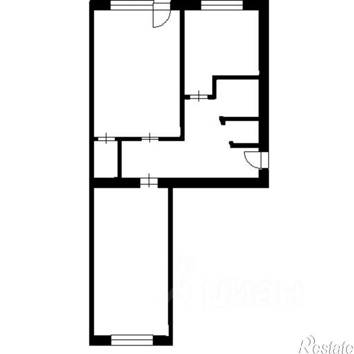 2-комн квартира Партизанская улица, 23,  д. 23