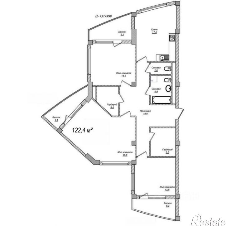 3-комн квартира улица Ленина, 37,  д. 37