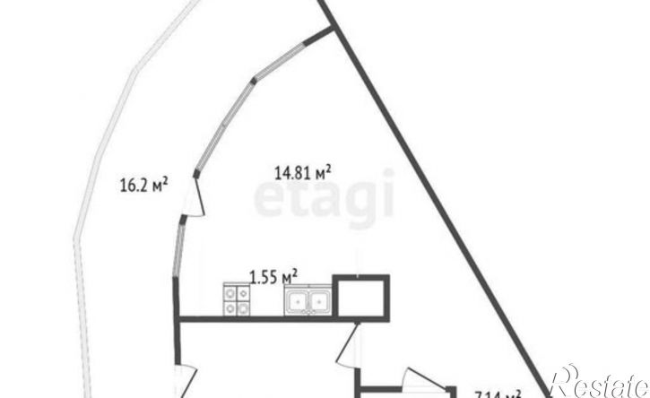2-комн квартира Западная улица, 4 к4,  д. 4 к4