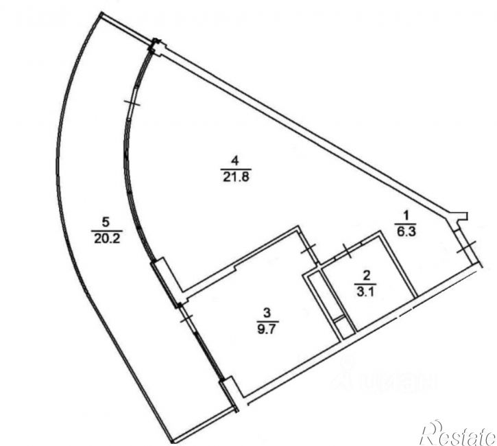 2-комн квартира Западная улица, 4 к1,  д. 4 к1