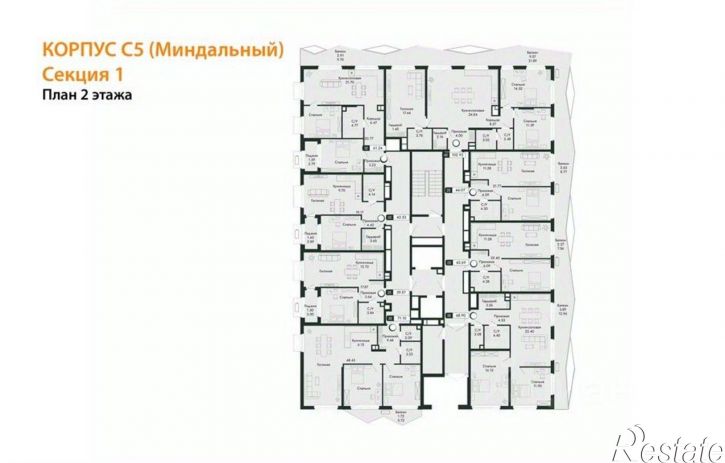 2-комн квартира в новом доме Октябрьская улица, 18 б,  д. 18 б
