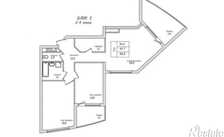 2-комн квартира ул Ленина, 37,  д. 37