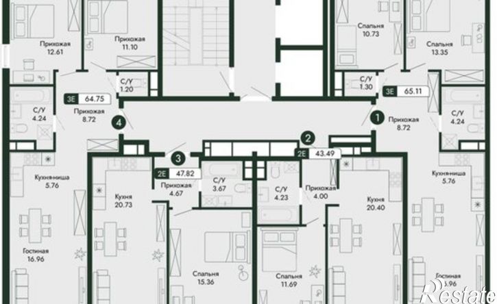 2-комн квартира в новом доме ул Краснофлотская, 32/5,  д. 32/5