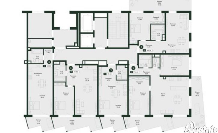 2-комн квартира в новом доме ул Краснофлотская, 32/5,  д. 32/5