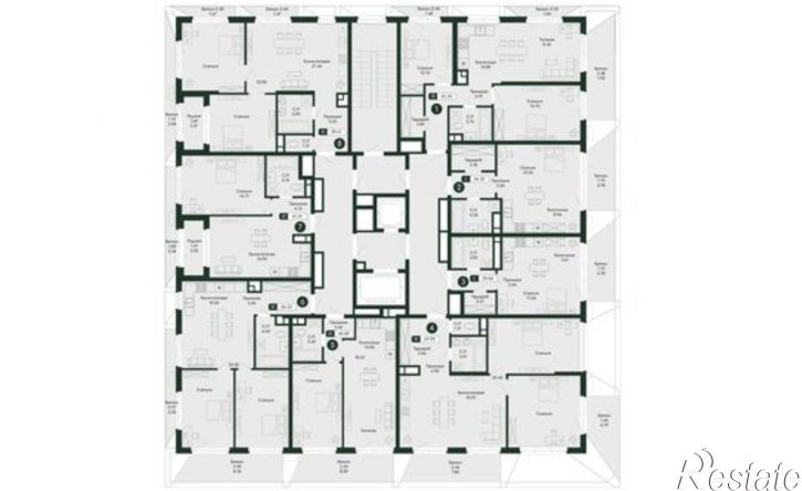 3-комн квартира в новом доме ул Саранчева, 3,  д. 3