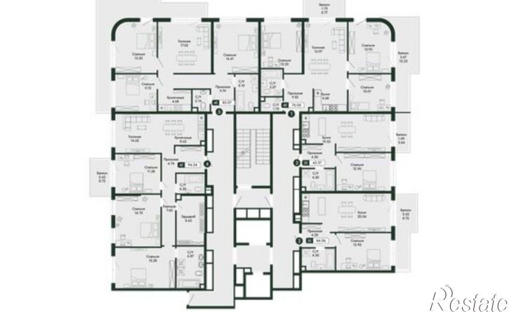 4-комн квартира в новом доме ул Краснофлотская, 32/5,  д. 32/5