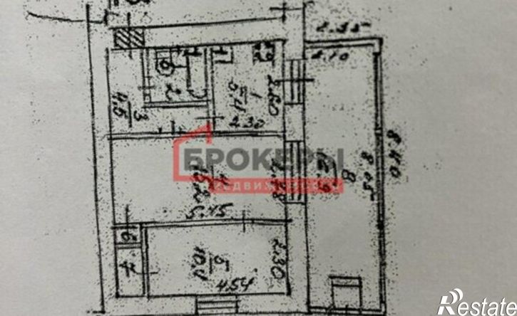 2-комн квартира Базарный пер, 1,  д. 1